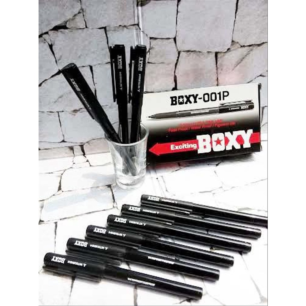 

Bolpoint Boxy 001p Pigment ink, waterproof