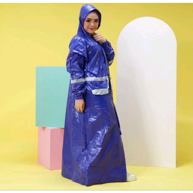 jas hujan rok gamis salsabila