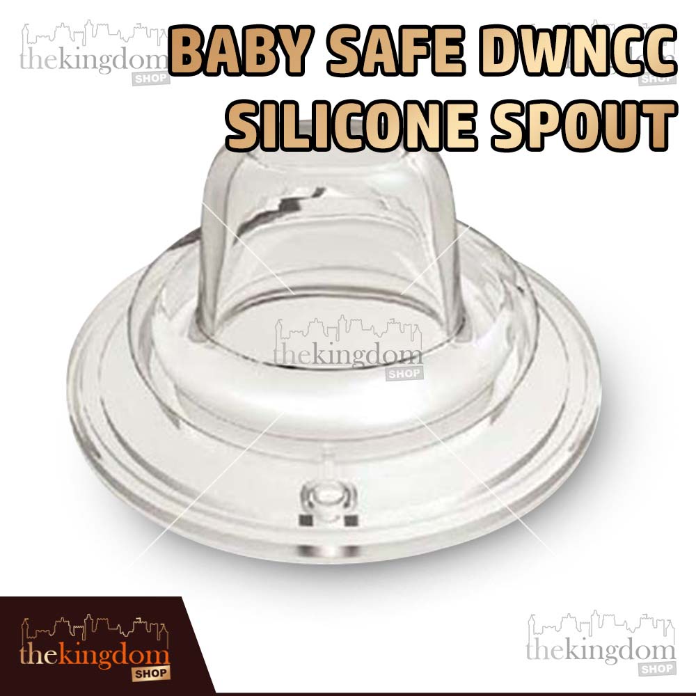 Baby Safe DWNCC Silicone Spout Dot Sippy Cup Cucupan Silikon Wide Neck