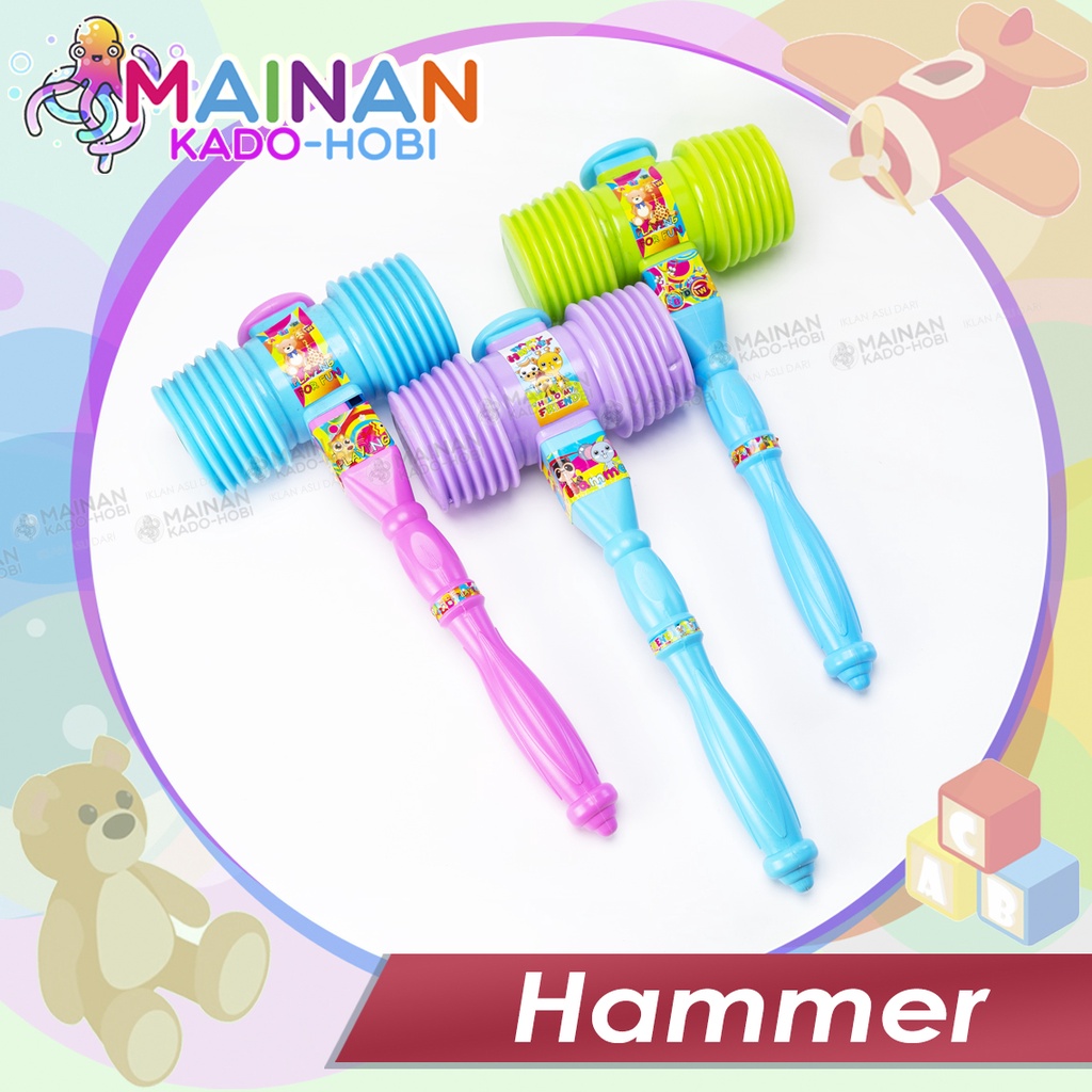 MAINAN EDUKASI MOTORIK ANAK LAKI PUKUL PALU HAMMER TOYS