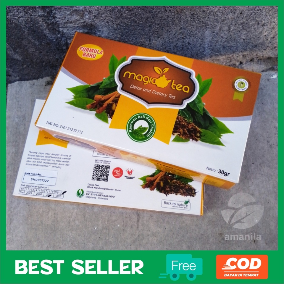 

Teh Detox Diet- Magic Tea 30 gr - Teh Detox Pelangsing- Teh Pelangsing - Teh Diet -Teh Jati Cina -Melancarkan BAB