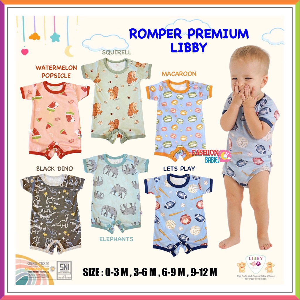 LIBBY PREMIUM ROMPER | JUMPER SEGIEMPAT LIBBY PREMIUM ❤ FashionBabies ❤