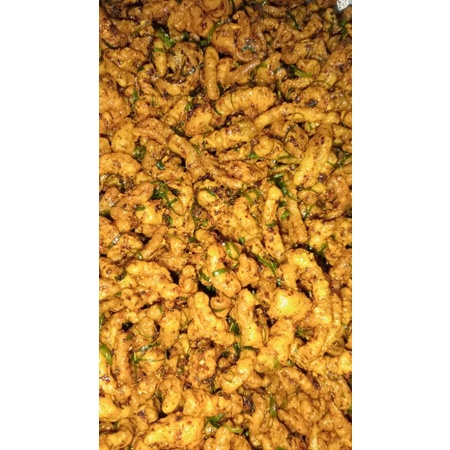 

Usus Ayam Krispy Daun Jeruk