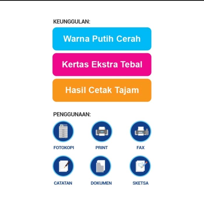 

Kertas Hvs Colour 500 Sheets A4 70 Gsm Sinar Dunia Sidu Print Warna #Original