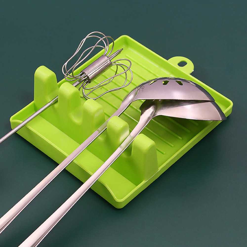 ( 100% BARANG ORI ) Wu Fang Matras Alas Alat Masak Centong Sendok Dapur Spatula Storage - A603