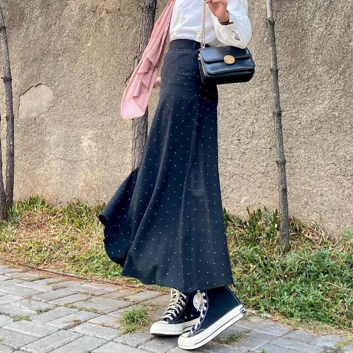 Sale Terbatas YEJI SKIRT POLKA  / HIGHWEIST / POLKA KECIL /(WAJIB BACA DESKRIPSI PRODUK)