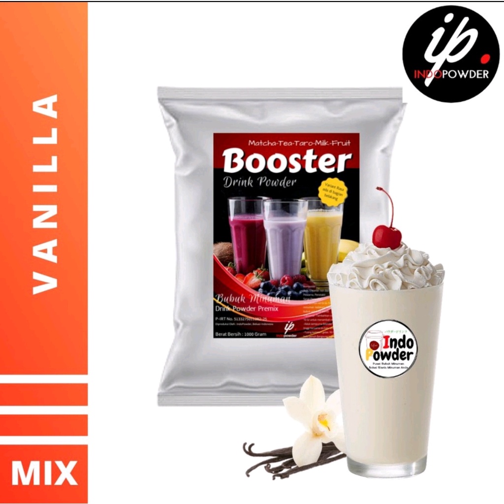 Bubuk Minuman VANILLA 1 Kg / Bubuk Vanilla 1 Kg / Powder Drink Vanilla 1 Kg