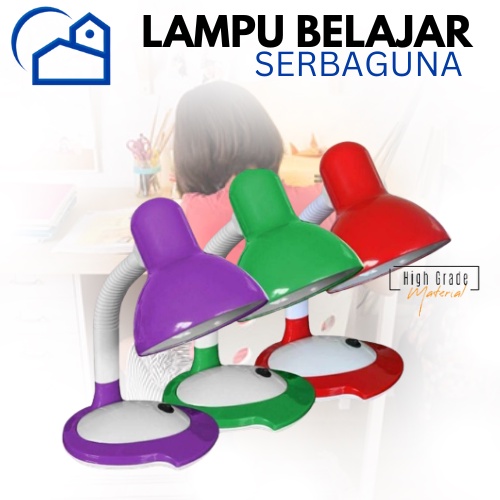 Lampu belajar / lampu meja fleksibel serbaguna 8901