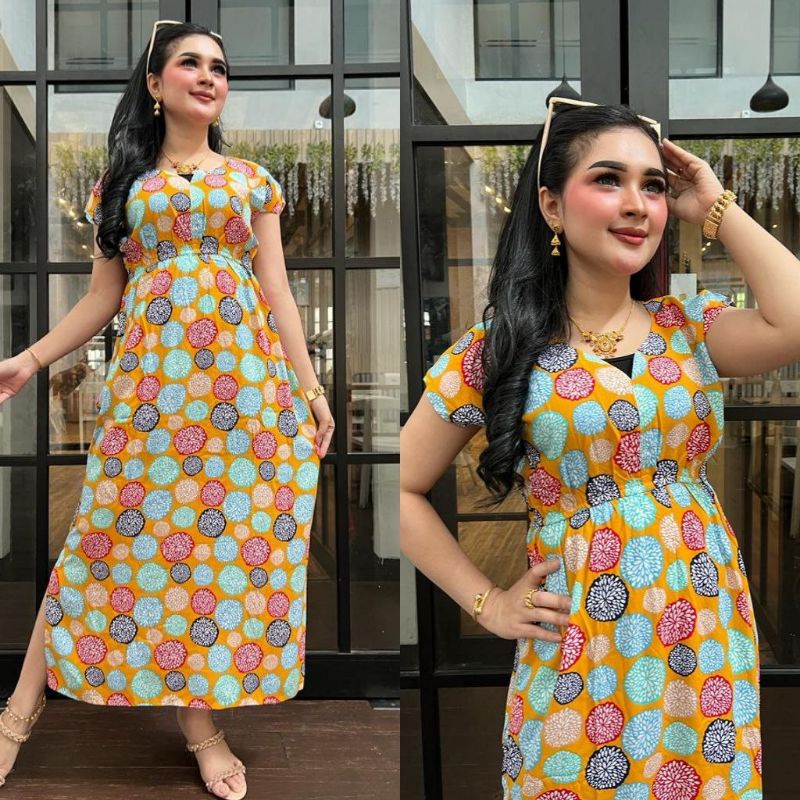 DRESS / DASTER BALI MANOHARA PANJANG (SEMATA KAKI)