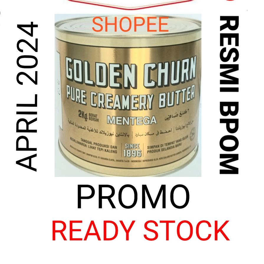 

Menarik Butter golden churnTInned 2 Kg/ Mentega golden churn +