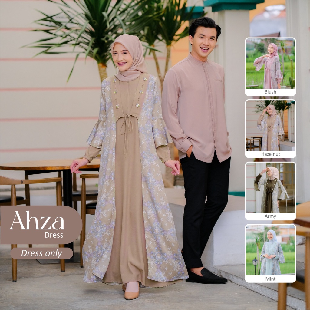 Ahza Gamis Couple Premium (GAMIS SAJA)