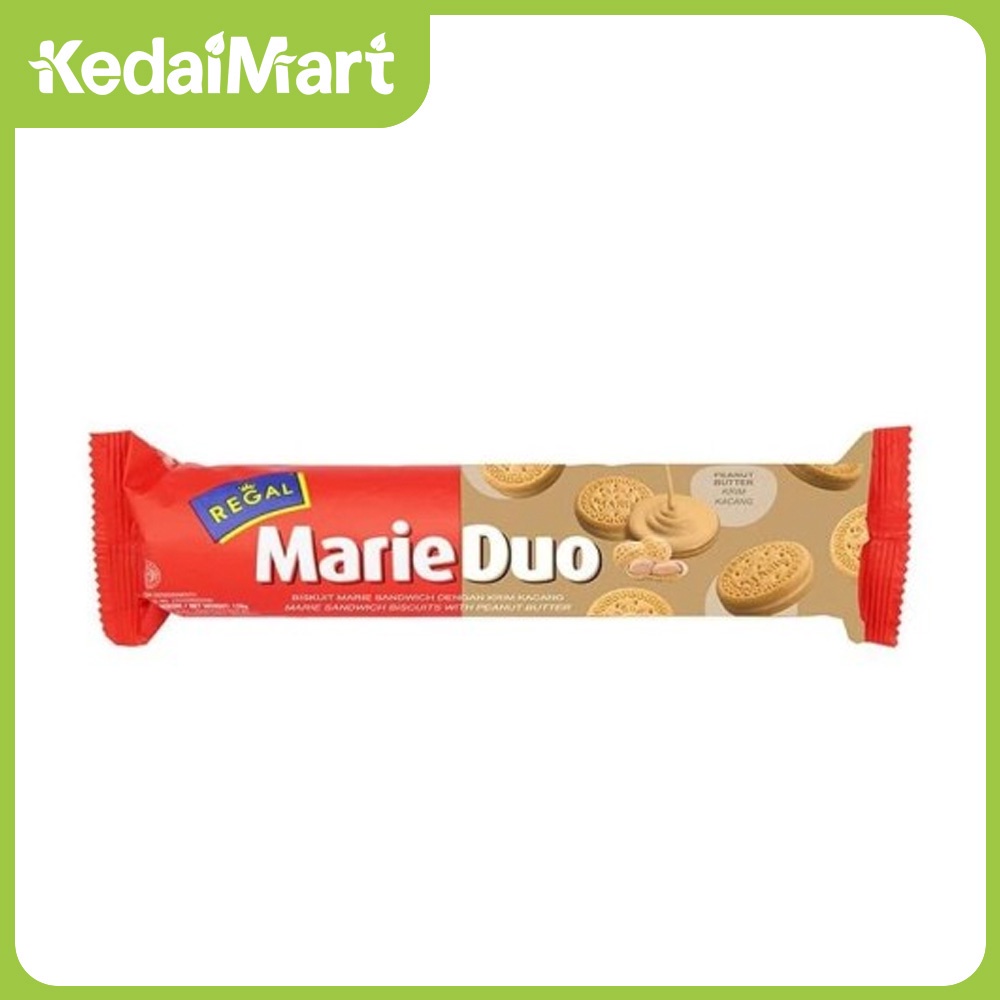 

Regal MarieDuo Sandwich Peanut Butter 100 Gram