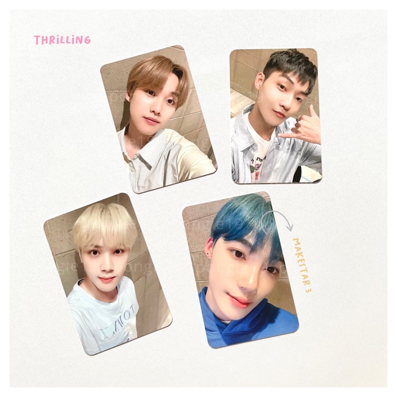 THE BOYZ THRILLING MAKESTAR 3 POB / PHOTOCARD / PC / KEVIN / HAKNYEON / JACOB / NEW