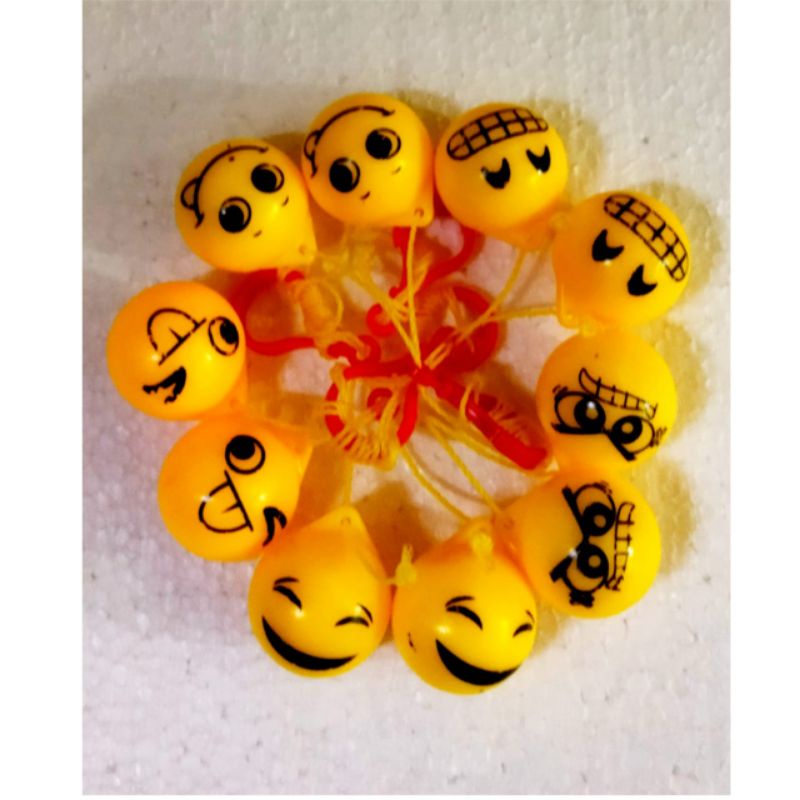 MAINAN TOK TOK LATO LATTO ETEK ETEK GAGANG FOSFOR GLOW SMILE EMOJI DAN WARNA CERAH
