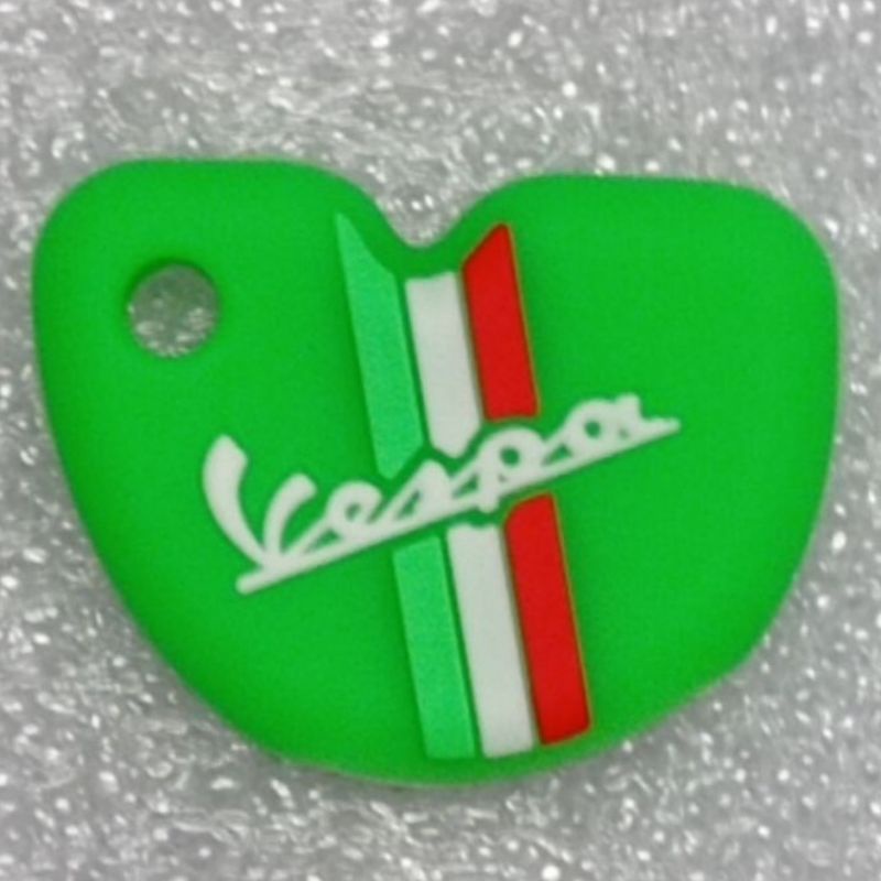 Silikon Kunci Vespa Matic Bendera Italy LX S Sprint Primavera GTS Bahan Premium HIGH QUALITY