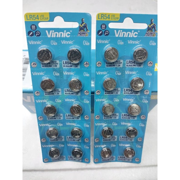 Vinnic 1130 Lr 54 L1131F Batre Jam Ag 10 1130 Baterai 1130 Original