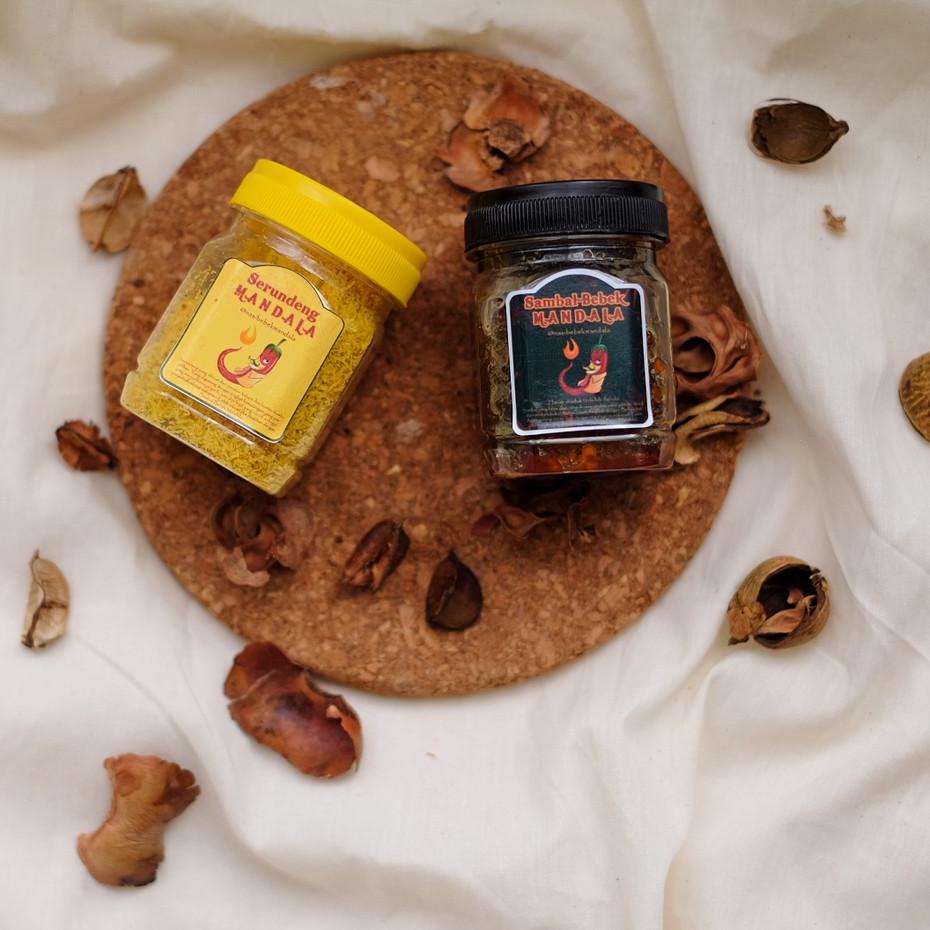 

[PRODUK ALNYF] Sambal Bebek dan Serundeng Mandala - [Pedas Original] V89