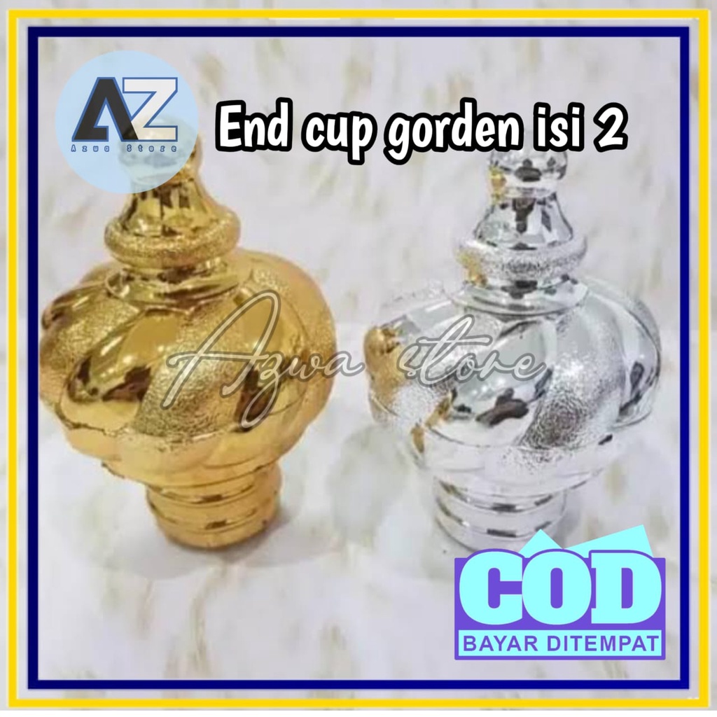 ENDCUP / TUTUP BATANG GORDEN 2 PCS