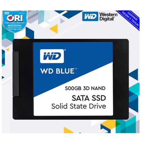 SSD WD 500GB SATA - SSD WD Blue 500GB SATA3 2.5"