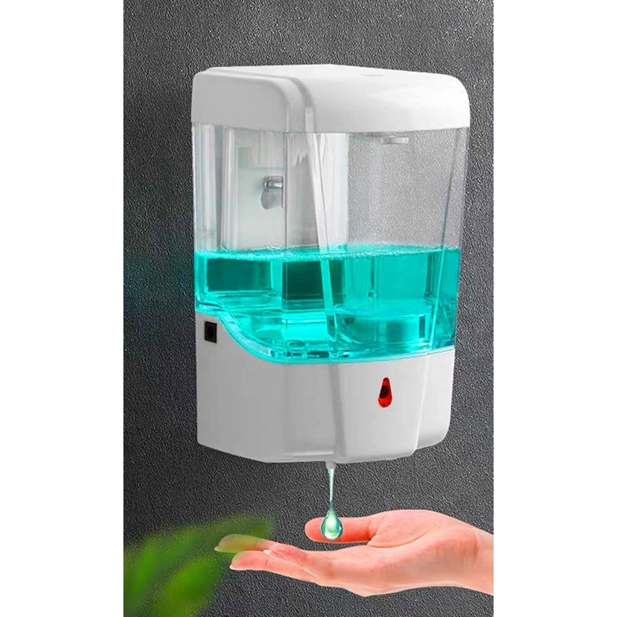 (Serba Serbi)Dispenser Sabun Dan Hand Sanitizer Otomatis /Tempat Sabun Cair Shampo  E700ML Mudah Dan Praktis