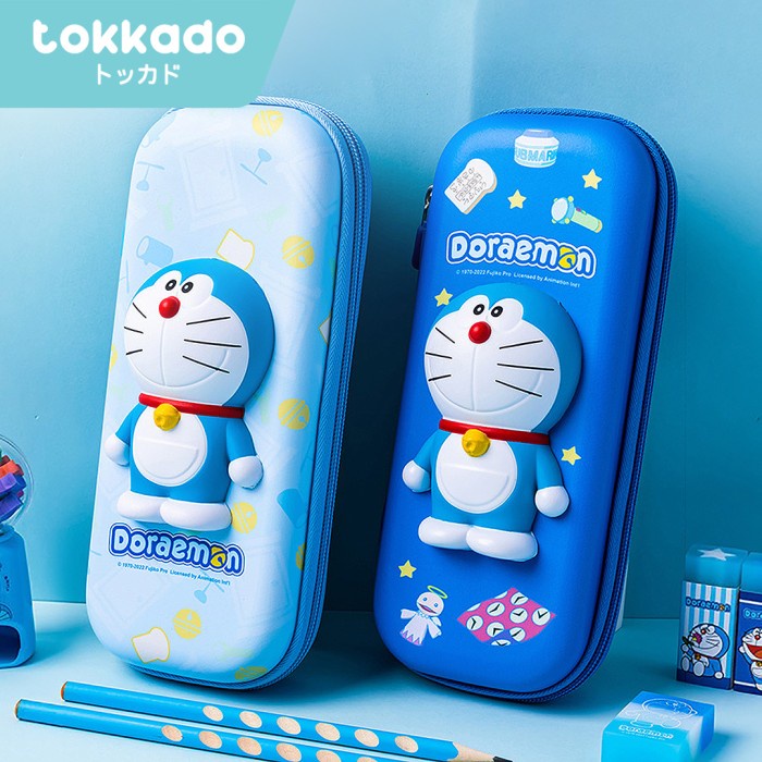 

TOKKADO DORAEMON SQUISHY PENCIL CASE ORIGINAL KOTAK PENSIL ANAK LUCU