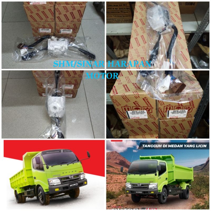 SWITCH ASSY 84310-F1010 HINO 300 DUTRO 110PS 130HT/HD SAKLAR LAMPU SEN HINO DUTRO W04D