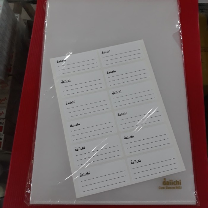

SPECIAL Map L folio Daiichi Clear holder Clear Sleeves 9002 Code 4597