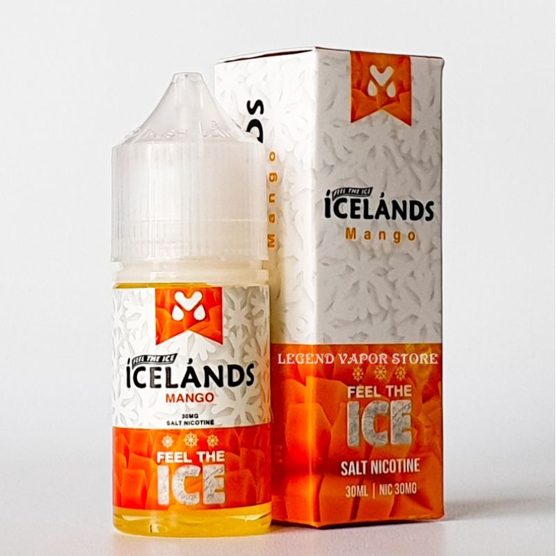 SALT NIC - ICELANDS MANGO 30ML 30MG AUTHENTIC