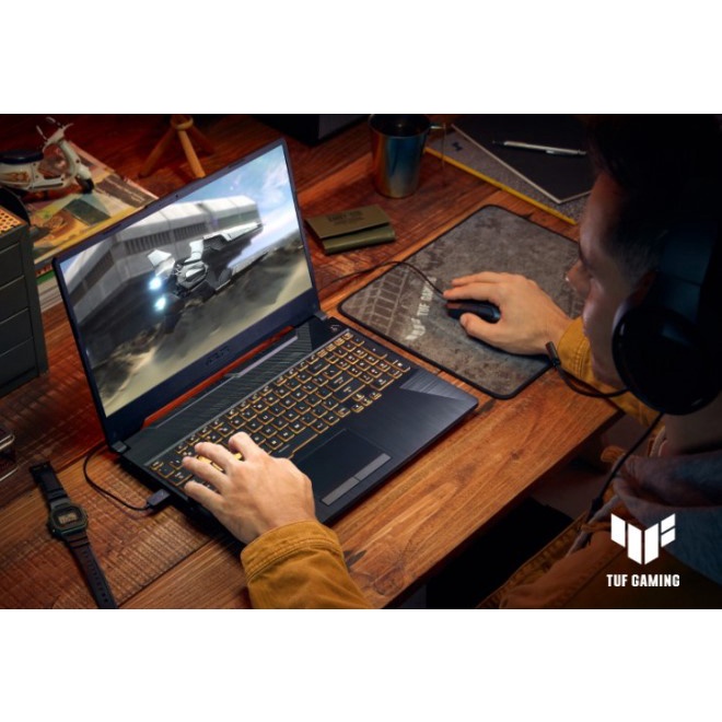 Laptop Gaming Asus TUF F15 FX506LHB GTX1650 4GB i5 10300H RAM 16GB 1TB SSD 15.6FHD 144Hz Win11+OHS