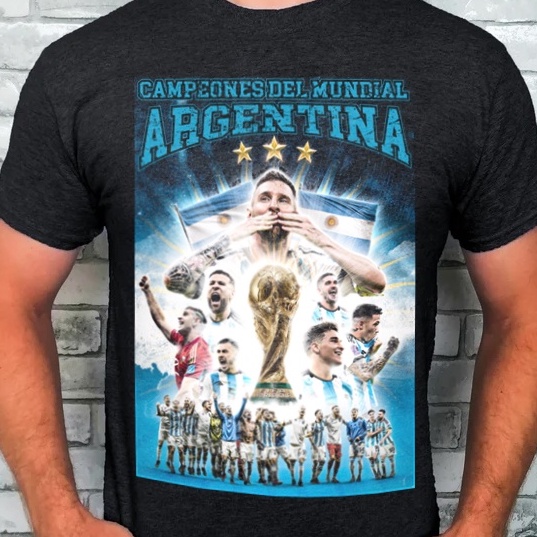 Kaos Argentina Juara Dunia