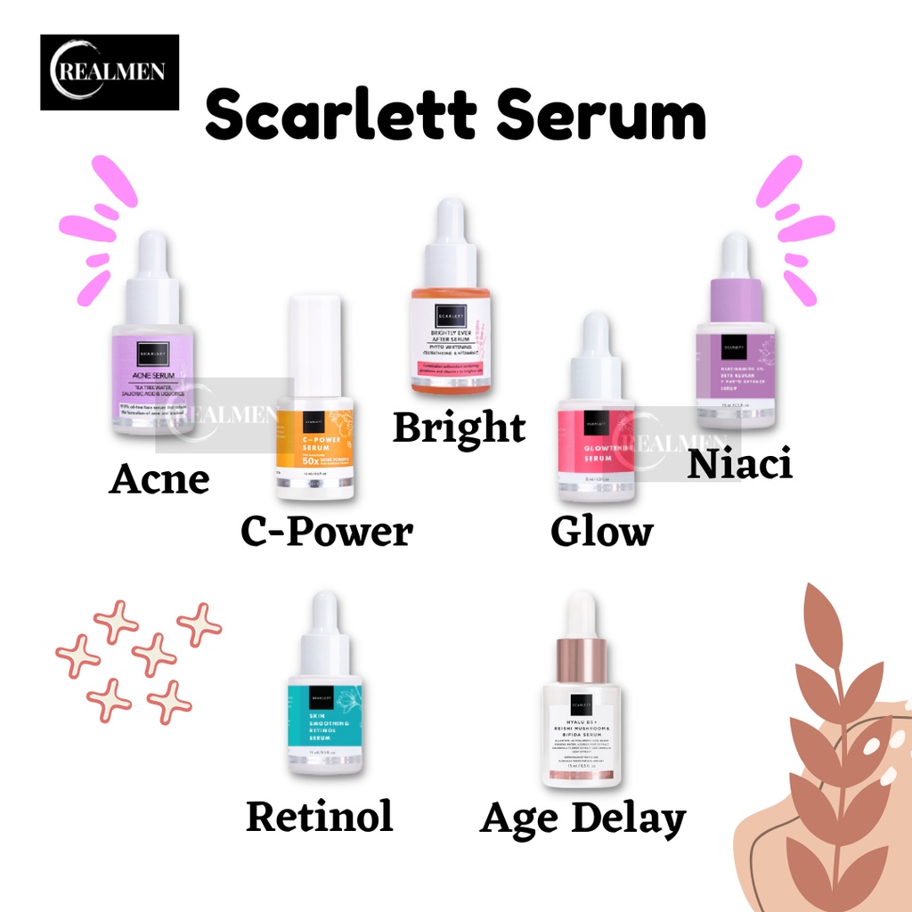 SCARLETT WHITENING SERUM BRIGHTLY EVER AFTER / SCARLET SERUM ACNE | SCARLETT ORIGINAL FELICYA BPOM