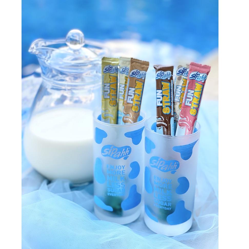 

(I-J9J(✪) Sipahh Fun Straw Pack 1's (Strawberry) siap dikirim