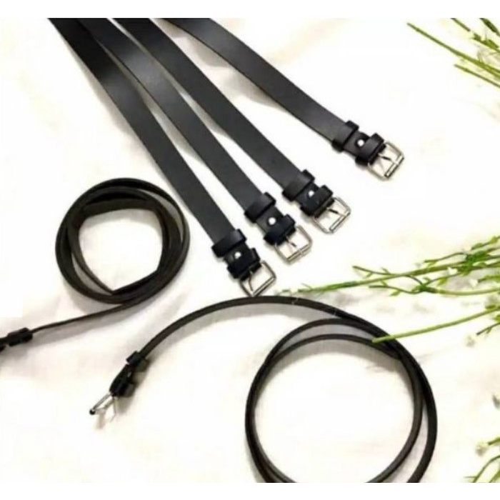 Ikat Pinggang Wanita GARAF Ikat Pinggang Wanita Ring Belt RING KOTAK - Hitam(H6N9) Sabuk Wanita Fash