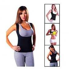 IKILOSHOP vest hot shaper Slimming Vest Rompi Pembakar Lemak - Black