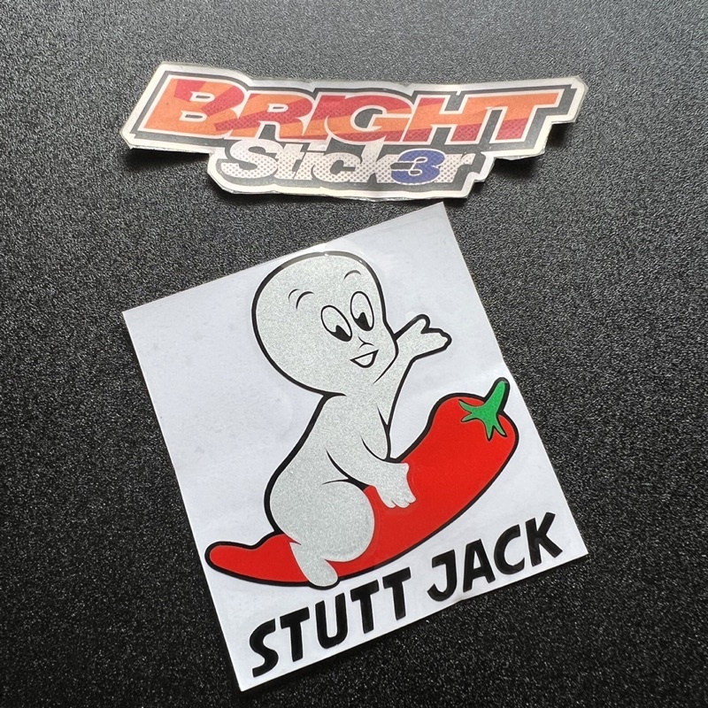 Sticker stiker STUTT JACK Cutting