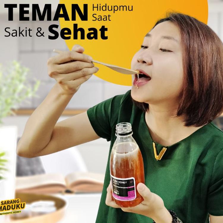 

☛ Terbatas! Sarang Maduku - Madu Asli Madu Murni Madu Asli 100% Tanpa Campuran Raw Honey .,,.,.,