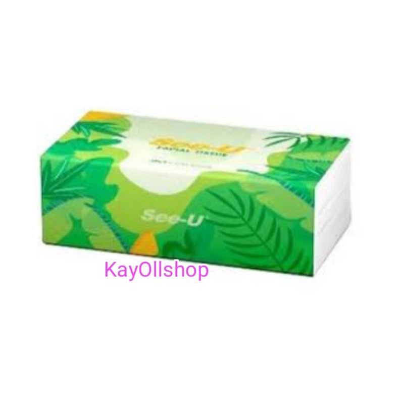Tissue SEE U Star Facial 200 Sheet 2 Ply / Tisu Wajah SEE U Murah