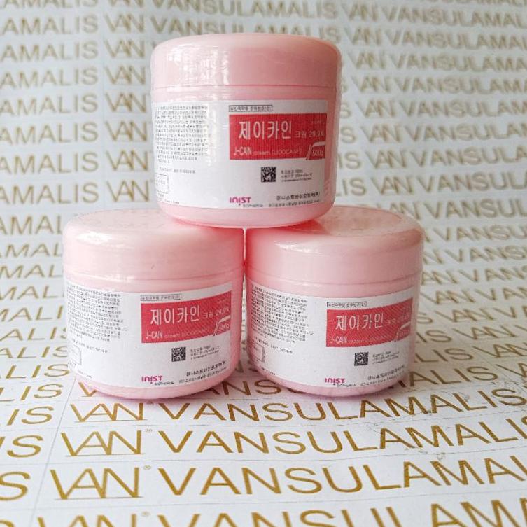 Ready TVV9R JCAIN CREAM ANASTESI KOREA 29.9% LIDOCAIN ANESTESI J-CAIN ORIGINAL Share in jar / Repack