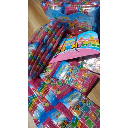 

PERMEN MARSHMALLOW GUMMY YUMMY // PERMEN LUNAK ISI 20PC