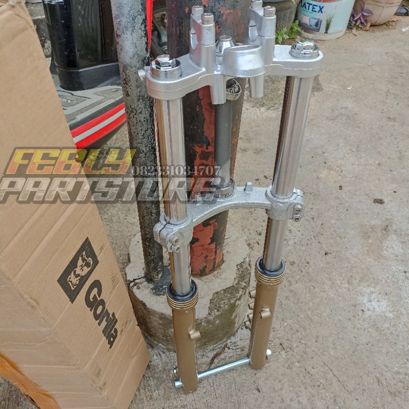 SHOCK SKOK SHOK DEPAN NINJA RR GORILA KIDAL PNP HONDA CB GL MEGAPRO TIGER GL 100 SHOCBREAKER DEPAN N