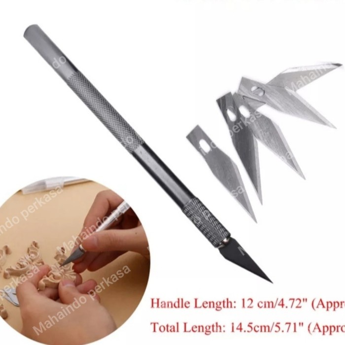 

Art Craft Pen Cutter Knife / 1Set Hobby Knife / Art Knife / Plus 5 Refill