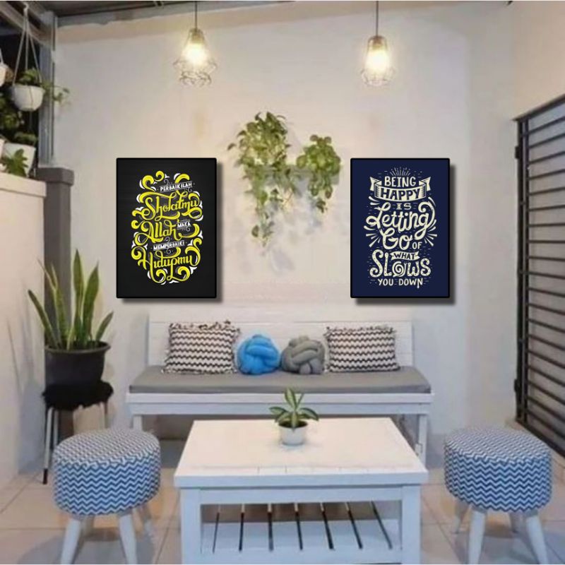 Hiasan dinding kata kata |quotes |kata bijak |pajangan dinding kamar |walldecor jumbo |dekorasi ruma