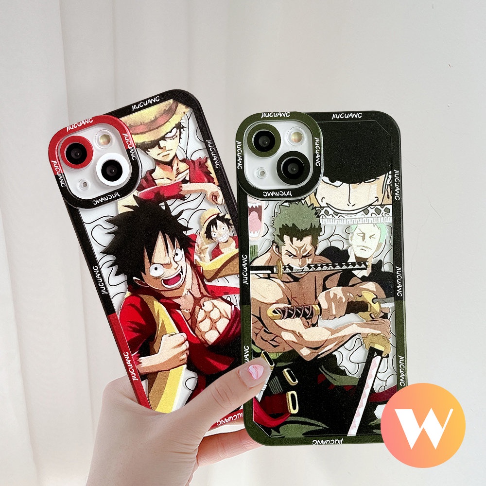 Anime One Piece Soft Cover Oppo A17 A15 A95 A16 A55 A96 A77s A11 A94 A57 A17k A15S A12 A12E A54 A7 A9 A5S A76 A35 A3S A16K A74 A5 A31 A1K Reno 7 5F 7Z 4F 6keren Wadah Sauron Luffy