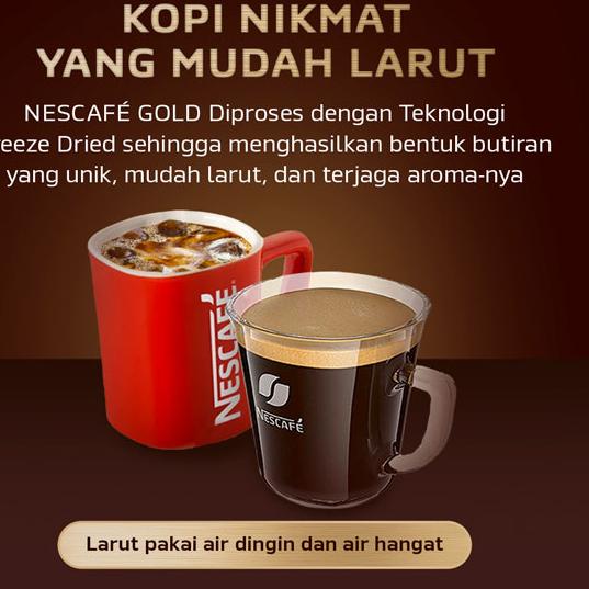 

FREE ONGKIR!NESCAFE GOLD Kopi Instan Kopi Hitam Jar 100gr|SQ4