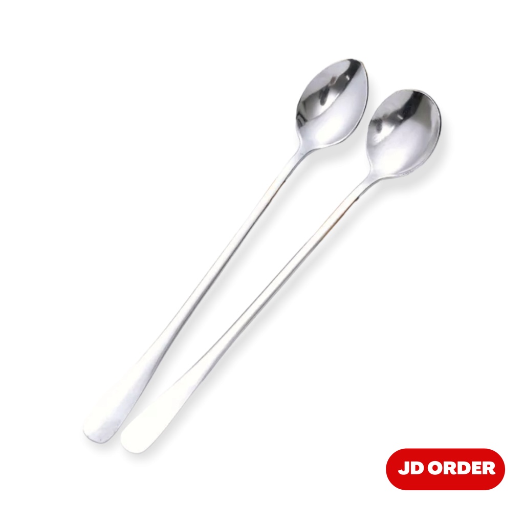 Sendok Teh Gagang Panjang Long Handle Tea Spoon Stainless Steel