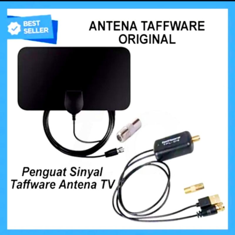 Antena Tv Digital Taffware + Booster