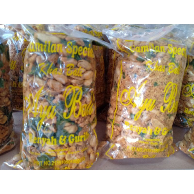 

KACANG KAPRI BUMBU REMPAH BALI "AYU BALI" 300gr + BUBBLE WRAP