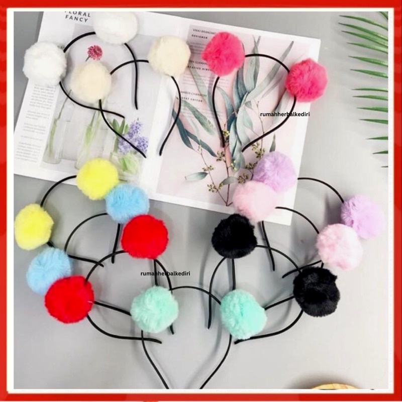 BANDO BULU POMPOM