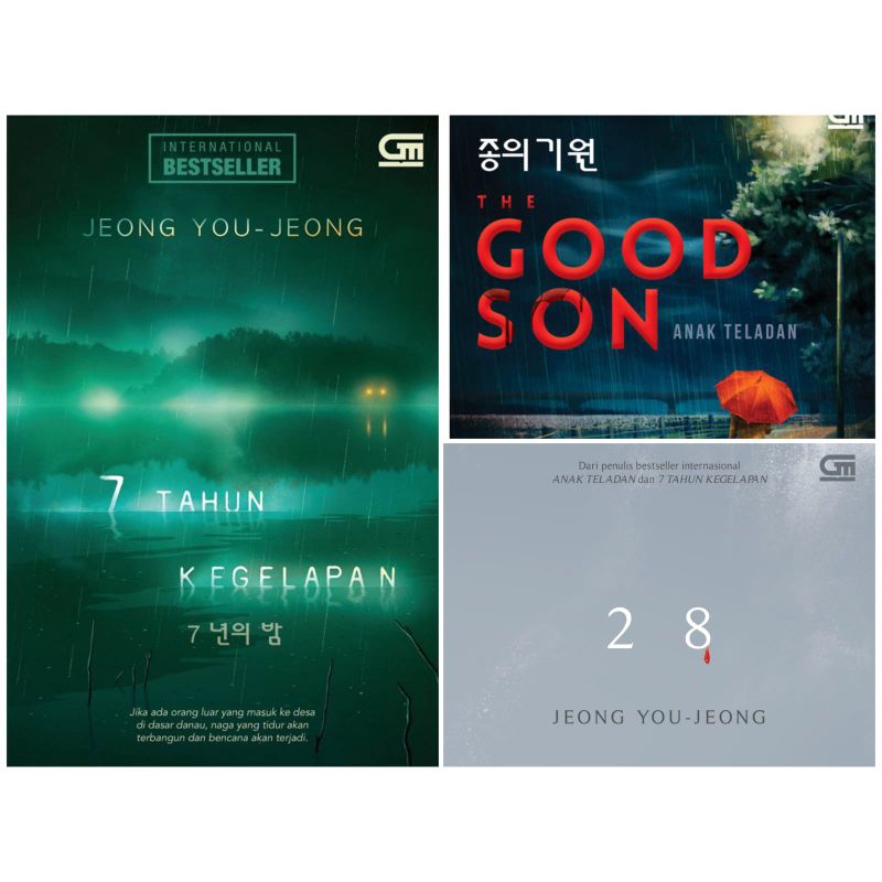 (Gramedia GPU) (Original, Segel) Novel 7 Tahun Kegelapan; Good Son; 28 - Jeong You Jeong