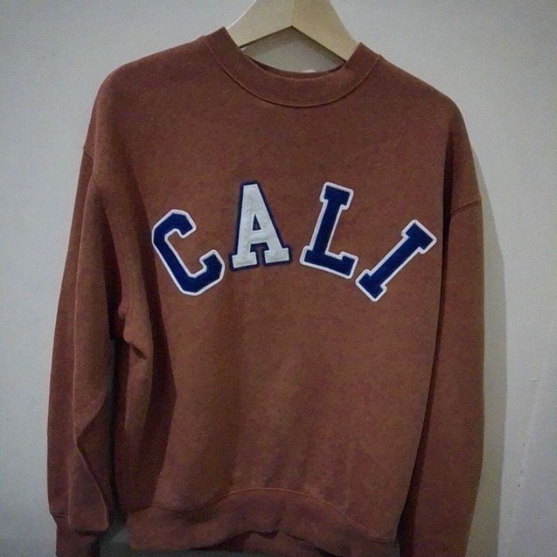 CREWNECK WHO.AU CALIFORNIA MADE IN VIETNAM ORI